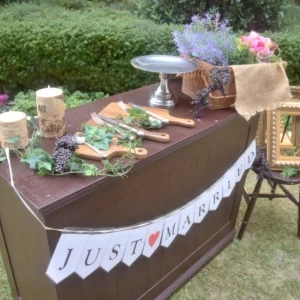当日ガーデンの装飾です！|592803さんの防府グランドホテル/FIVESTAR WEDDINGの写真(1259002)