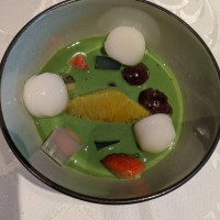 デザート
抹茶の白みつ