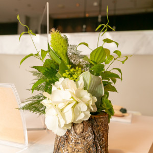 ゲストテーブルの装花2|593087さんのXEX TOKYO（ゼックストウキョウ）の写真(1269350)