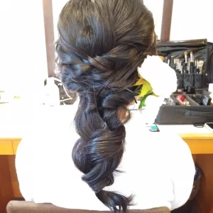 美容担当スタッフさんにお任せしたヘアアレンジ|593134さんのルクリアモーレ名古屋の写真(1303907)