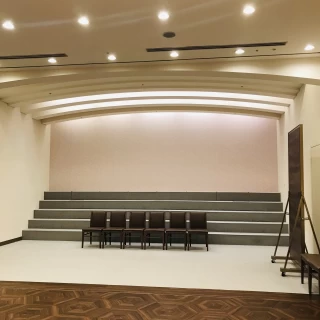 和式挙式会場外の写真スタジオ