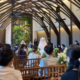 天井が高く会場が広い
