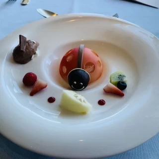 無料の試食会でいただいたデザート