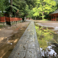 香取神宮境内までの道