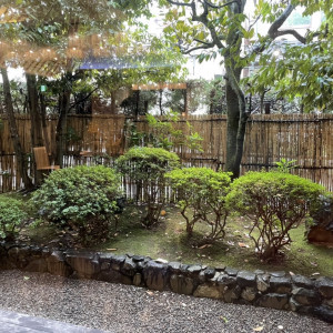 銀嶺の間　庭|593521さんの神明神社 参集殿 jujuの写真(1272161)