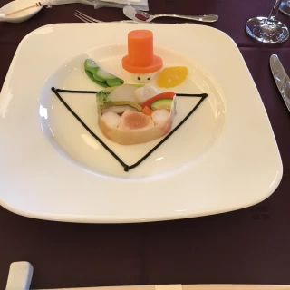 クリスマスらしい料理でした。