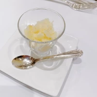 ライチシャーベット