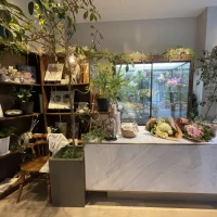 お花屋さんが併設