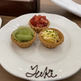 フェアではお菓子も出していただきました。