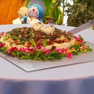 ちらし寿司ケーキ