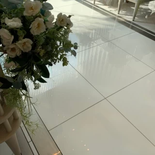 挙式当日は、晴れでした。