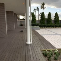 披露宴会場の庭