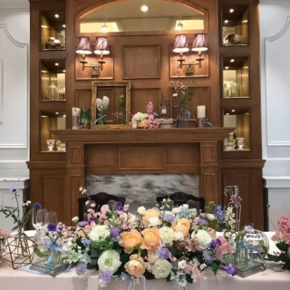 新郎新婦の背景