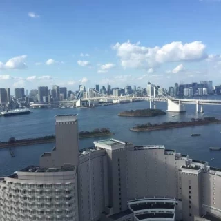 披露宴会場からの景色