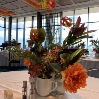 テーブルのお花