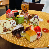 スヌーピー好きと準備いただいてしまったチョコプレート付き