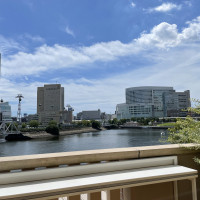 披露宴会場からの景色