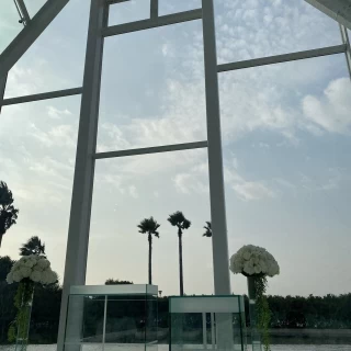 チャペルから見た空