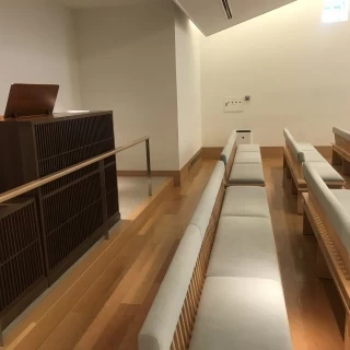 ゲストの席です