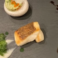 お魚料理
鯛がとてもおいしかった。