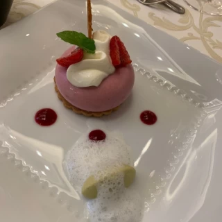 デザートも美しい