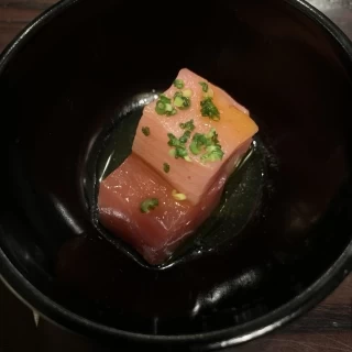 試食の中トロ