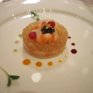 前菜。軽い食べ応えで後味スッキリです。