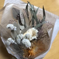 ブーケをいただきました。