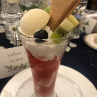デザートです。セレクトできました。