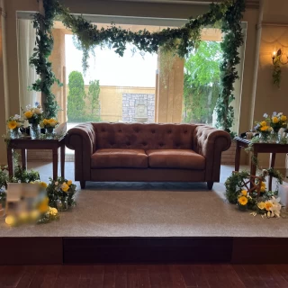 ソファーの高砂です。