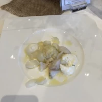 魚料理です。他では食べられない味でした。
