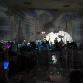 こだわったプロジェクションマッピング
