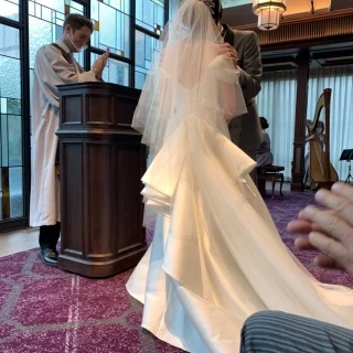 挙式中