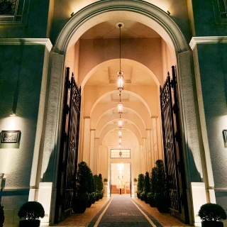 夜はイルミが本当にきれい！