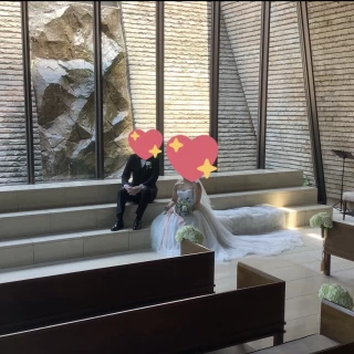 チャペルの中です