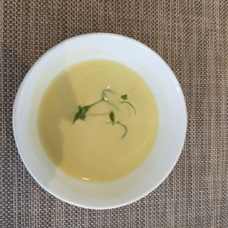 冷製スープです(とうもろこし)