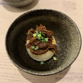 牛肉の時雨煮のお出汁漬