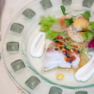 カルパッチョ、見た目も綺麗でした