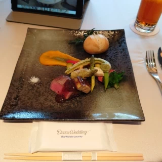 お箸で食べられるフレンチでとても美味しかったです