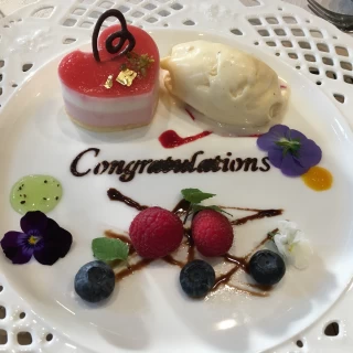 試食デザート