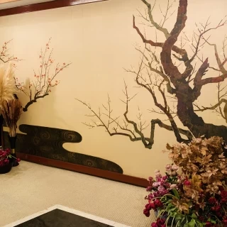 和装で写真をとるのにぴったりな内装でした