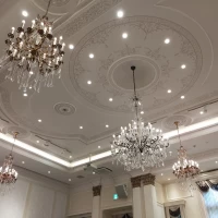 披露宴会場シャンデリア