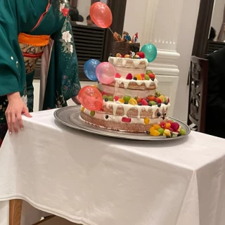 ケーキ。