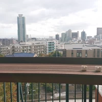 ウッドデッキからの景色