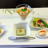 前菜の試食