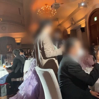 参列者の方へ挨拶