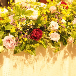 お花は一番難しかったです|595642さんのANAクラウンプラザホテルグランコート名古屋の写真(1296948)