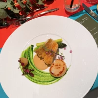 甘鯛のうろこ焼きと帆立