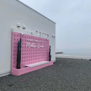 可愛いフォトスポットもたくさんありました。