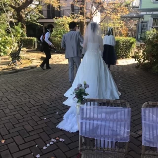 式の退場シーン